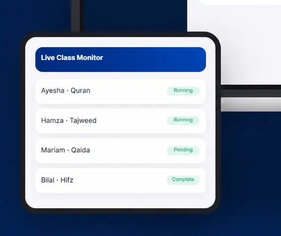 Smart Attendance System interface preview